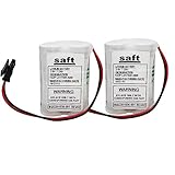 BALOLO (2-Pack) 3HAC051036-001 3.6V 7200mAh IRB120 Battery Power for ABB Robot IRB120 High Capacity Battery