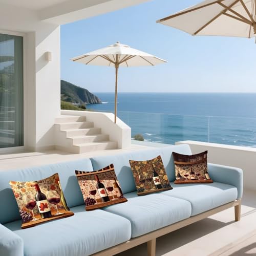 Housse de coussin lin 45x45 haut de gamme avec zip invisible - 3