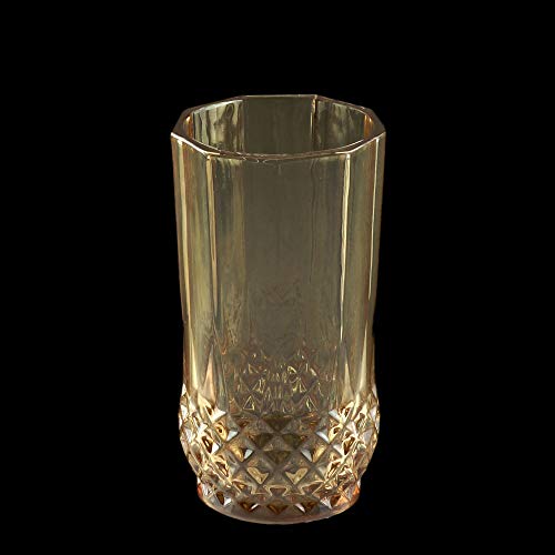 Lyor CJ 7PC JARRA C/6 COPOS VIDRO ROBERTA ÂMBAR 1,25L/260ml