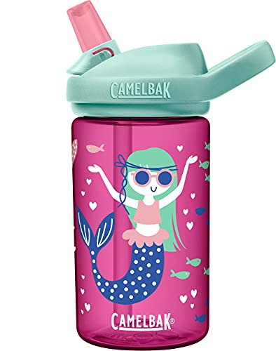 Image of CamelBak Eddy+ Kids Bite Valve Straw Tritan Renew Water Bottle | Kids, with Tritan Renew