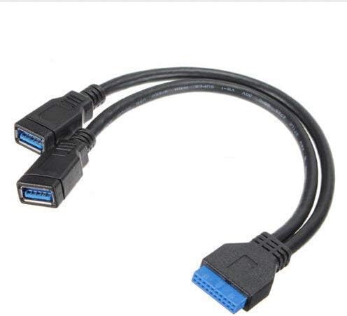 GadgetGuru USB 3.0 superspeed 20 PIN Header to USB Adapter : Amazon.in ...