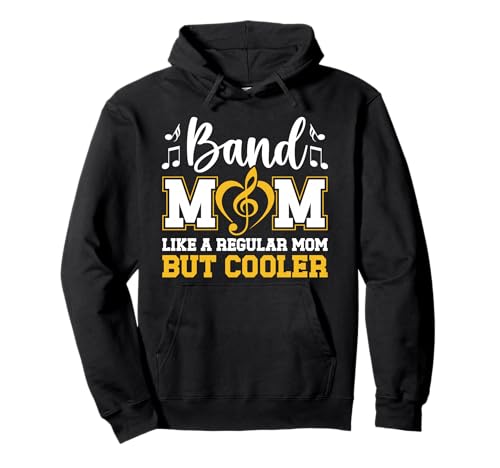Marching Band Mom Cool Marching Band Mama Pullover Hoodie