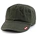 Armycrew Cotton Washed Cadet Style Army Cap - Olive