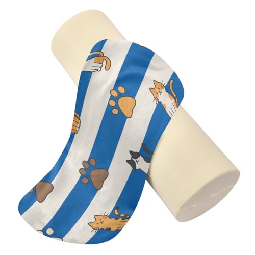 Almohada cilíndrica espuma viscoelástica para cuello miniatura 2