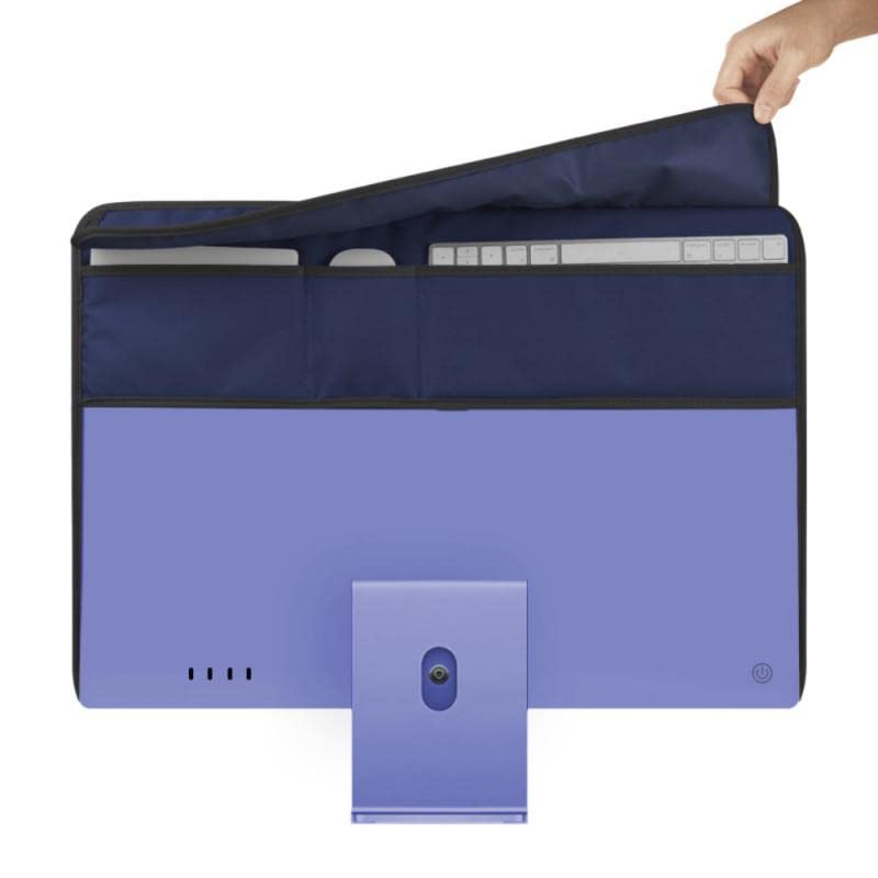 Copertura antipolvere per monitor per computer a colori da 24 pollici