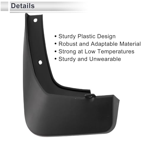 Image of X AUTOHAUX 1set Front and Rear Mud Flaps Splash Guards Mud Guards for Mazda CX-4 2020-2023 W /Mount Accessories