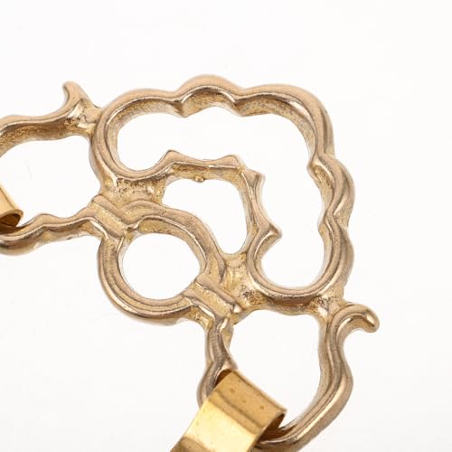 Image of Picture Hanging Hooks Antique Copper Frame Bracket for Plaques Easy Installation Durable Picture Frame Accessories 2.87X2.16 Inches