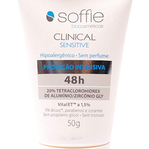 Kit Desodorante Antitranspirante Soffie Clinical Sensitive