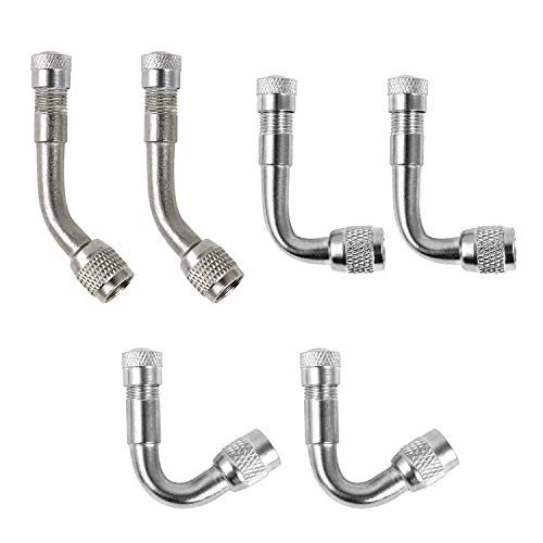 Prolunga Per Valvola Delle Gomme Bici - Adattatore Per Gonfiaggio Rapido, Compatibile Con Mountain Bike E Bici Da Strada - 8