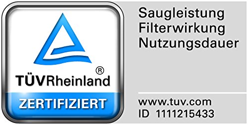 AmazonBasics G-51 Staubsaugerbeutel mit Geruchsbekämpfung (Synthetik, 4 Staubbeutel passend u.a. für AEG, Fakir, Beko, Bomann, Dirt Devil, Grundig, Nilfisk, Samsung, etc.)