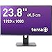Produktbild TERRA Wortmann AG 3030206 LED-Display 60,5 cm (23,8 Zoll) 1920 x 1080 Pixel Full HD schwarz
