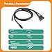 Yaregelun Electric Bicycle Cable 1TO5 Waterproof Cable Leads Wires for KT Controller Motor Throttle Brake Display