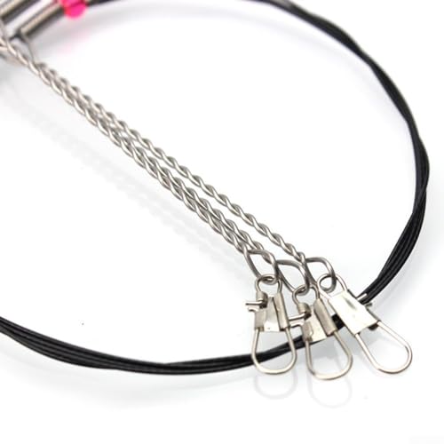 Set de 5 Líderes de Alambre para Pesca de Acero Inoxidable miniatura 6