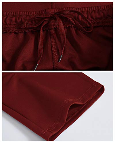 Rdruko Men's 2 Piece Track Suits Athletic Outfit Full Zip Jogging Sweatsuit(Red, Us M) #TOP6