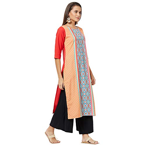 Image of LookMark Women's Crepe Kurta