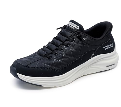 Skechers Mens Contour Foam Cozy Fit Hands Free Slip-in