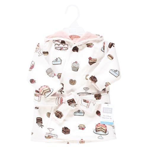 Image of Hudson Baby Unisex BabyMink with Faux Fur Lining Pool and Beach Robe Cover-ups