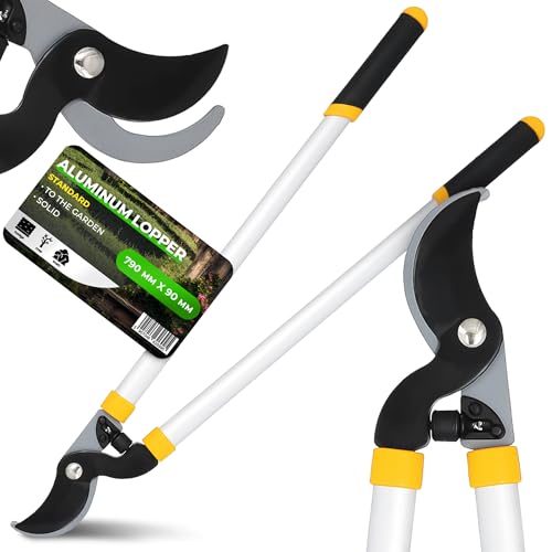 Instalguru Podadora de Mano 79 cm Cortasetos de árbol Ramas Alicates Rosas Madera Fresca Jardín Cuchilla de Acero de Precisión Alta Calidad Profesional