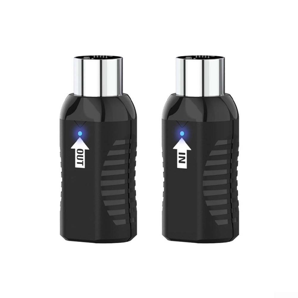 Zoegneer 1 ensemble émetteur-récepteur sans fil MIDI sans fil émetteur-récepteur adaptateur pour clavier de piano numérique batterie rechargeable