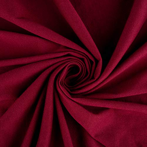 Image of SheetWorld Fitted Pack N Play Playard Sheet Compatible with Zdolmy Baby Bedside Sleeper Bassinet 28 40 inches, 100% Cotton Jersey, Hypoallergenic, Butter Soft, Burgundy, Made in USA
