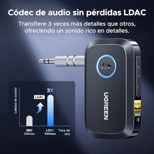 El Mejor Listado de Receptor bluetooth disponible en línea para comprar. 5 Imagen adicional
