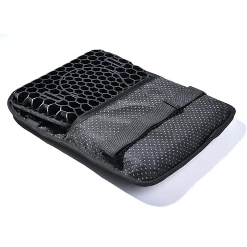 Funda asiento cojín plegable de gel para asiento motocicleta universal nido abeja