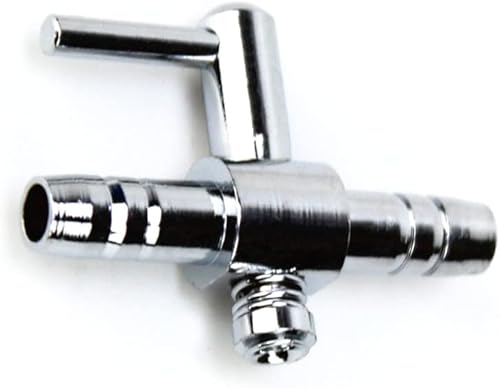 Miniatura 3 de Bomba de palanca de control de flujo de aire para tanque de peces de acuario, válvula de una sola vía, 18 piezas