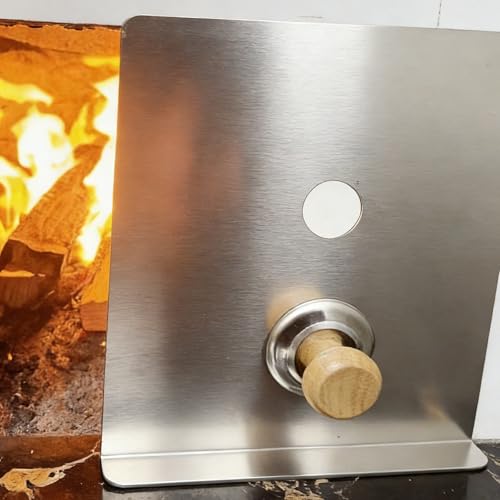 Écran thermique poêle à bois SOIMISS contre la perte de chaleur - 8