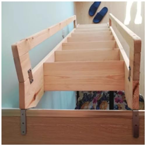 Escalera para literas de madera y altillos con peldaños extra anchos 2