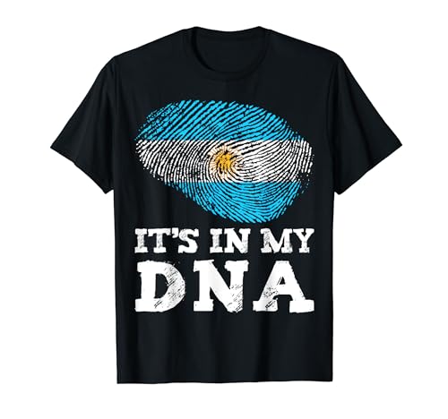 It's In My DNA Argentinien Flagge Hispanic Heritage Month Proud T-Shirt
