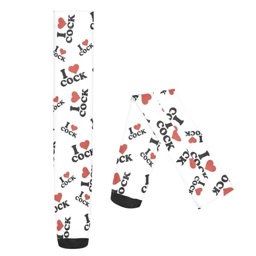 Image of Women's Thigh High Socks Long Over Knee Socks Thick Leg Warm Boot Stockings