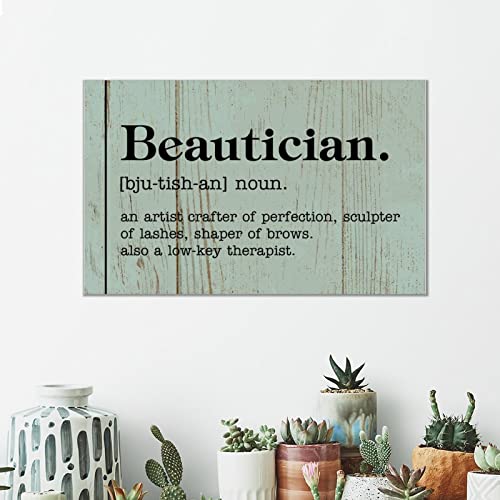 Plaque decorative bois salon cadre citation positive tableau rustique maison 25x40cm - 3