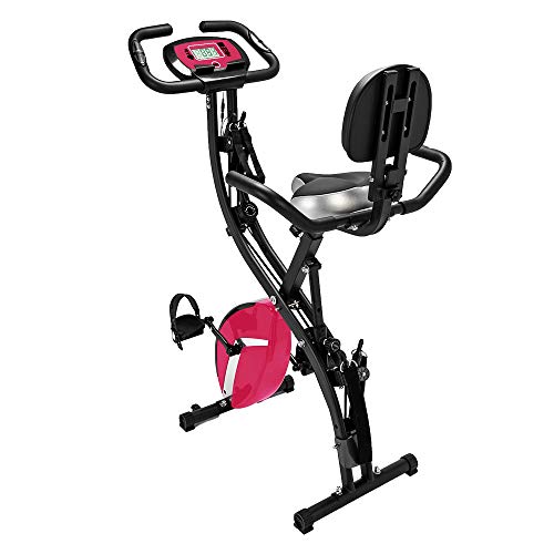 PEXMOR 3 in 1 Adjustable Folding Exercise Bike