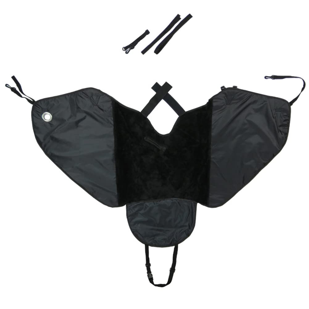 URFEDA Grembiule di Protezione Scooter Moto Coprigambe Scooter Impermeabile E Antivento Scooter Grembiule Fodera in Cashmere Grembiule Scooter Copre Calore per Inverno Equitazione Outdoor