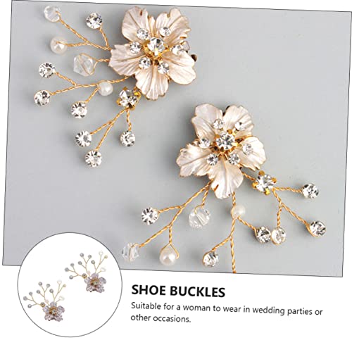 Boucle à chaussure Healvian accessoire perles pour soirée et fêtes - 2