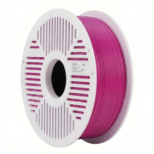 Image of Creality PLA Filament with Reusable Spool 1KG, 1.75mm PLA 3D Printing Filament 2.2lbs High Dimensional Accuracy, Easy Installation Detachable Spool, Fits for Most 3D Printers, Purple
