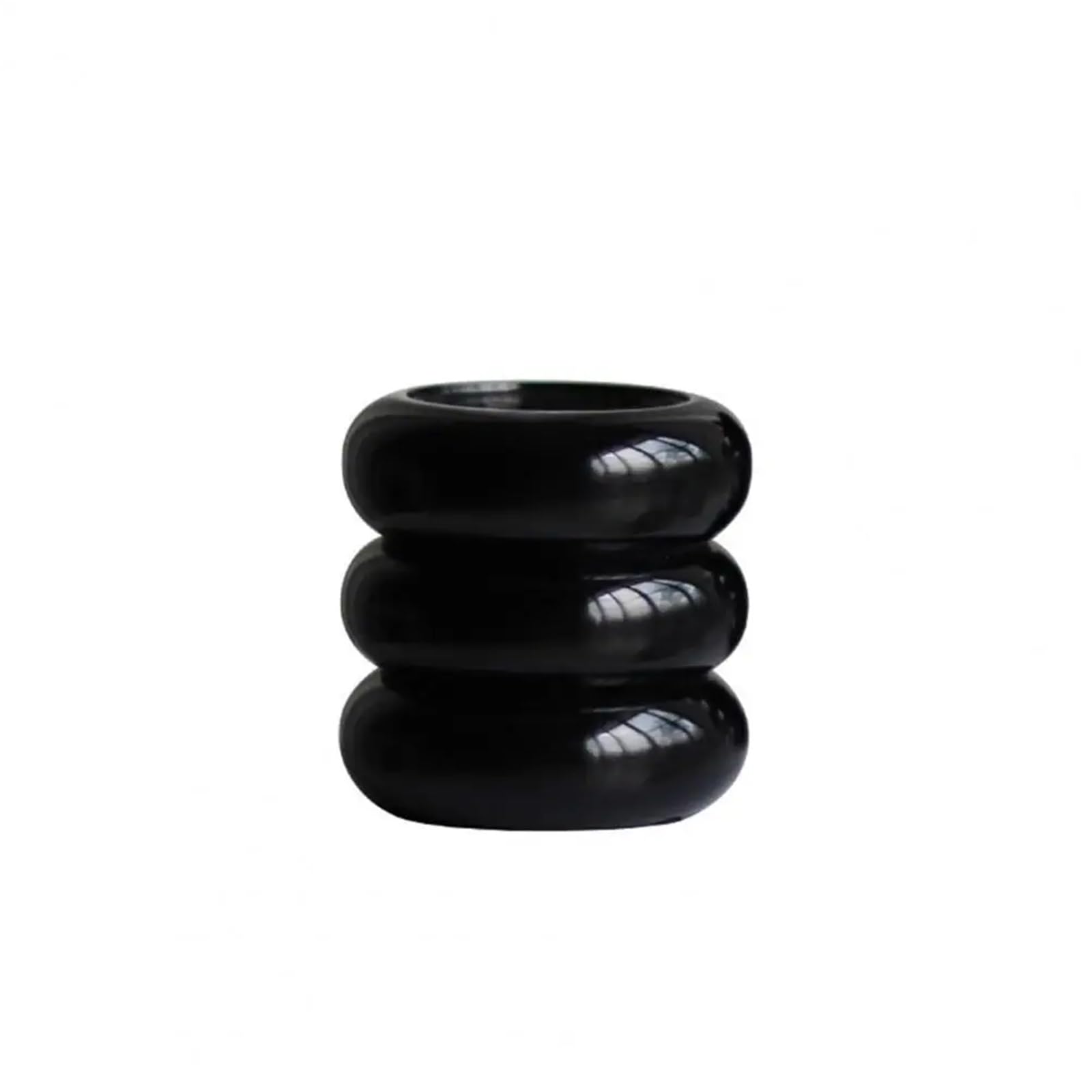 DHYUACN Pen Holder Creative Hollow Stars Pen Pencil Pot Holder Brush Storage Container Desk Organizer Plastic Stationery Office Supplies Desk Pen Holder(Black A)