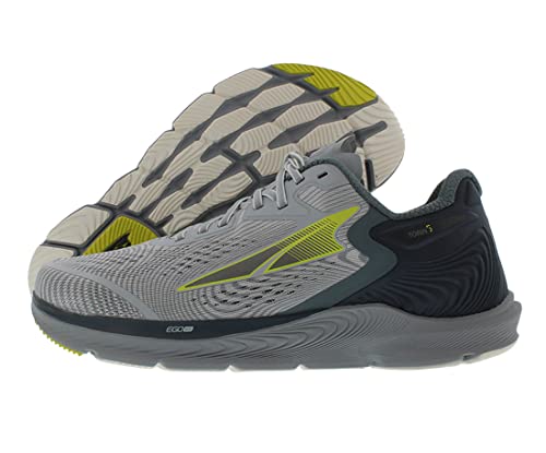 ALTRA Men's AL0A547F Torin 5 Road Running Shoe, Gray/Lime - 11 M US