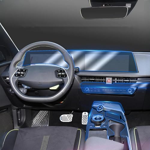 Film TPU de panneau de vitesse Kia EV6 GT autocollant console anti-rayures 2023 - 2