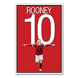 Graphics 17 Wayne Rooney Poster - Manchester United Art
