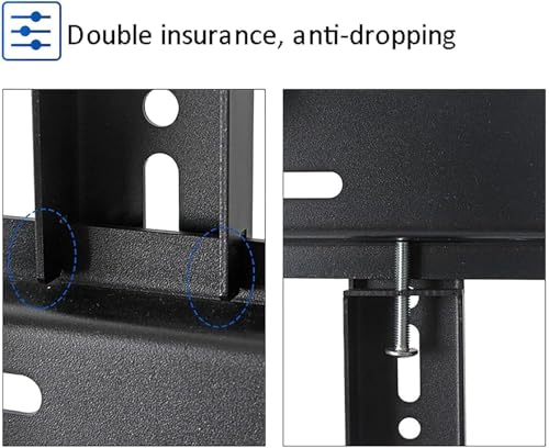 Support TV plafond inclinable pour corriger les reflets des écrans - 7