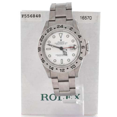 Pre-Loved Oyster Perpetual Explorer II Automatic Watch Stainless Steel 402