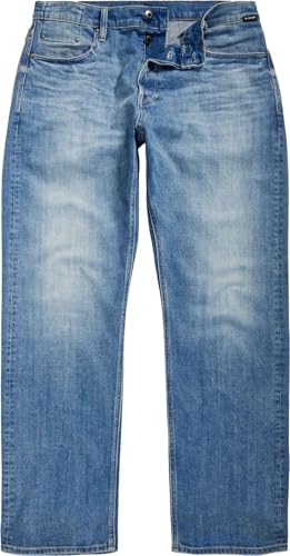 G-STAR Raw - Mens Dakota Regular Straight Jeans, Color Faded Niagara, Size: 27W x 32L4