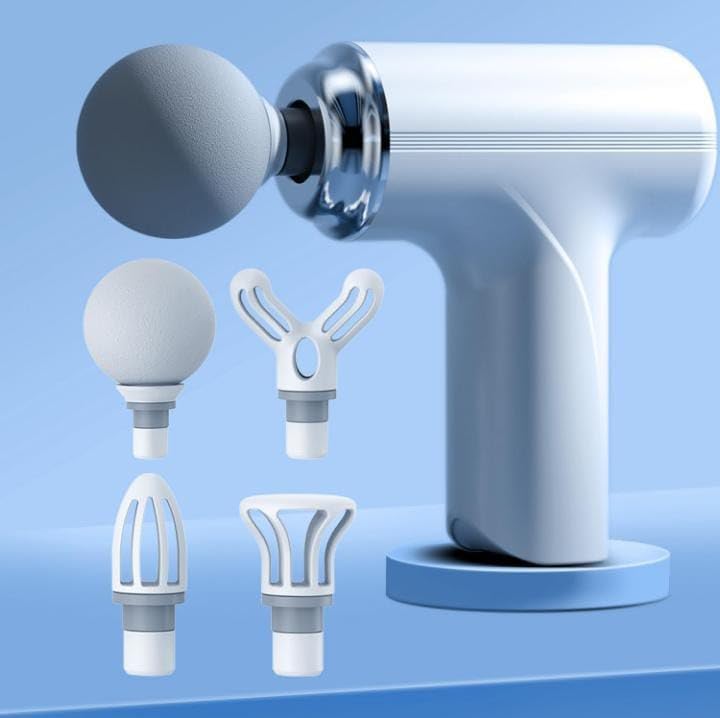 Mini gun massage for pain relief- body, neck, shoulders, back, arms and foot cargo- 6 speed settings- type C charging Mini gun massage for pain relief- body, neck, shoulders, back, arms and foot cargo- 6 speed settings- type C charging