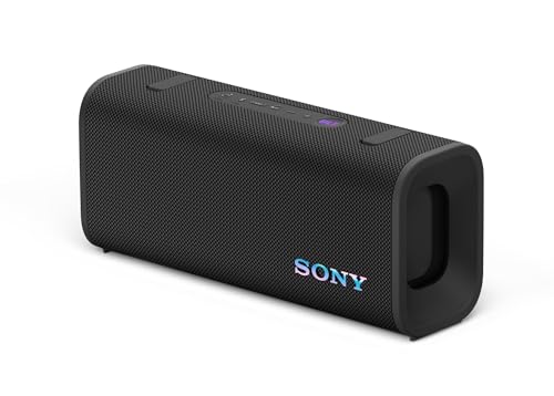 Image of Sony ULT Field 3 Wireless Portable Bluetooth Speaker, IP67 Waterproof, Dustproof, Rustproof, and Shockproof with Enhanced Bass, 24 Hour Battery and Shoulder Strap (SRSULT30B), Black