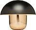 Produktbild Kare Design Tischleuchte Mushroom Copper Black, Schwarz - Kupfer Stehleuchte, moderne Leuchte, Design Nachttischlampe in Pilzform, (HxBxT) 44x50x50cm