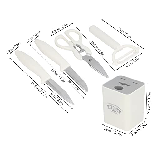 Set Cuchillos Cocina 5 Piezas Acero Inox Base miniatura 7