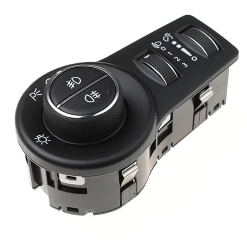Interruptor de control de luz con gestión de antiniebla para Jeep Cherokee 5