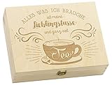 seekiste speisekarte Massive Holz-Kiste als Teebeutelbox & Küchenboxen für Männer & Frauen. Das perfekte Geschenk an Weihnachten oder Geburtstag. Verschenken Sie die modern gravierten Tee-Kästen an Liebhaber von Tees