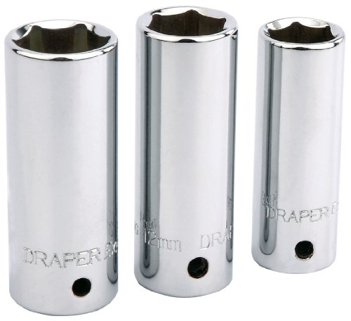 Draper HT-Plug - Set di bussole per Candele, con